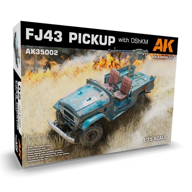 Hovedbilde AK Interactive 1:35 - FJ43 Pickup With Dshkm ...