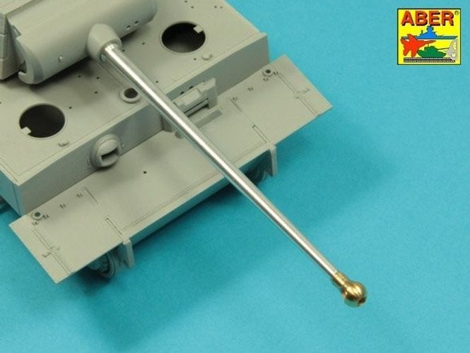 Hovedbilde 7,5cm gun barrel with single baffle muzzle brake ...