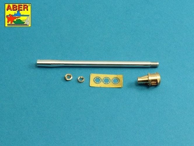 Hovedbilde U.S 90 mm M3 barrel  with muzzle brake for T26E3 ...