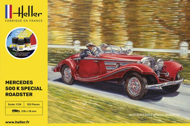 Hovedbilde Heller 1:24 - Mercedes 500 K Special Roadster - ...
