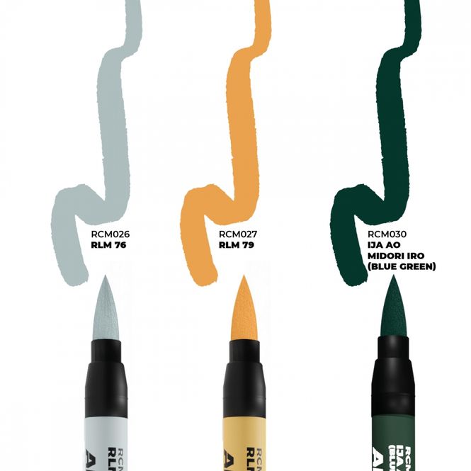 Hovedbilde AK Real Colors Markers -  Axis WWII Aircraft ...