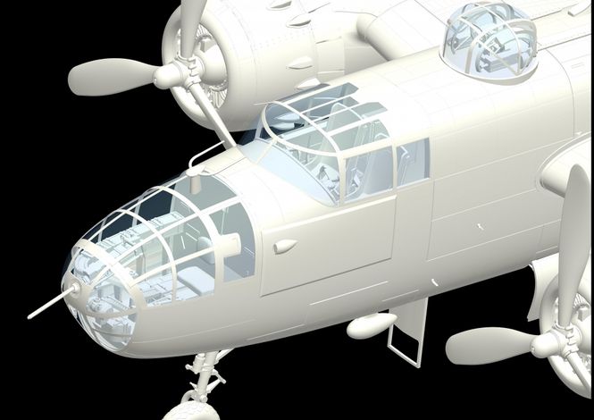 Hovedbilde HK Models 1:32 -B-25J Mitchell 