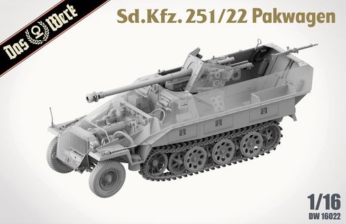 Das Werk 1:16 - Sd.Kfz. 251/22 Ausf.D Pakwagen