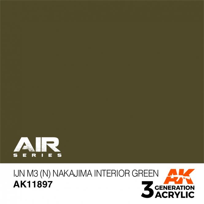 Hovedbilde IJN M3 (N) Nakajima Interior Green