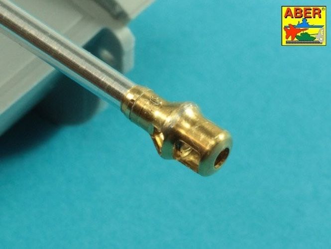 Main Image 75mm gun barrel with muzzle brake for German Tank ...