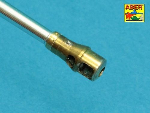 7,5 cm  barrel  with muzzle brake for Panther Ausf.A/D