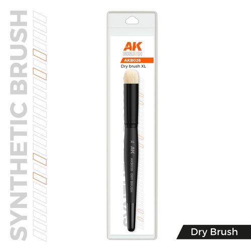AK-Interactive B026 AK Synthetic Brush - Dry Brush - XL